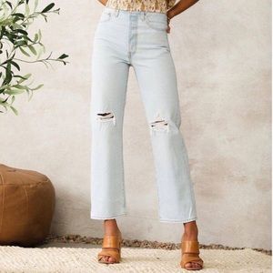 Levi’s Straight Ankle Ribcage Pants | Size: 27 x 27